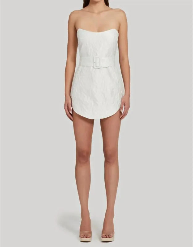 Joss Strapless Mini Dress