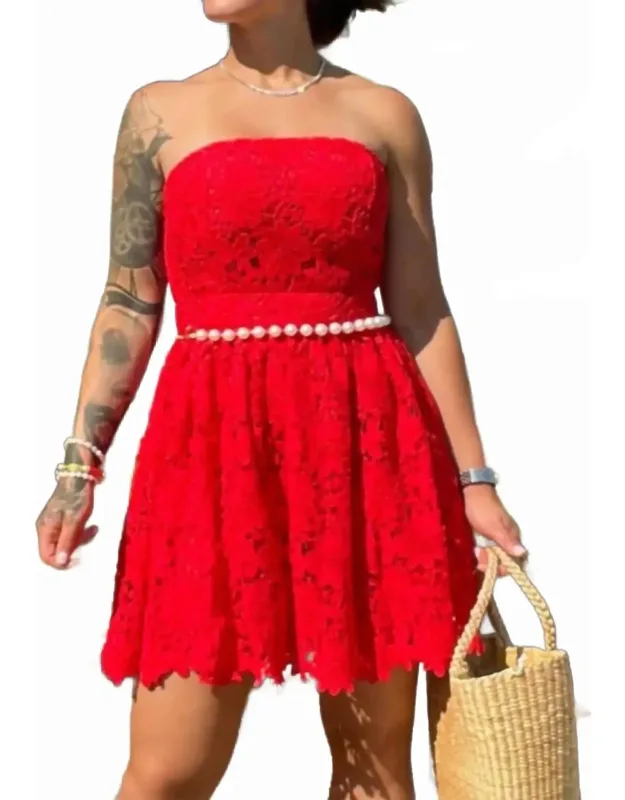 Lace Mini Dress