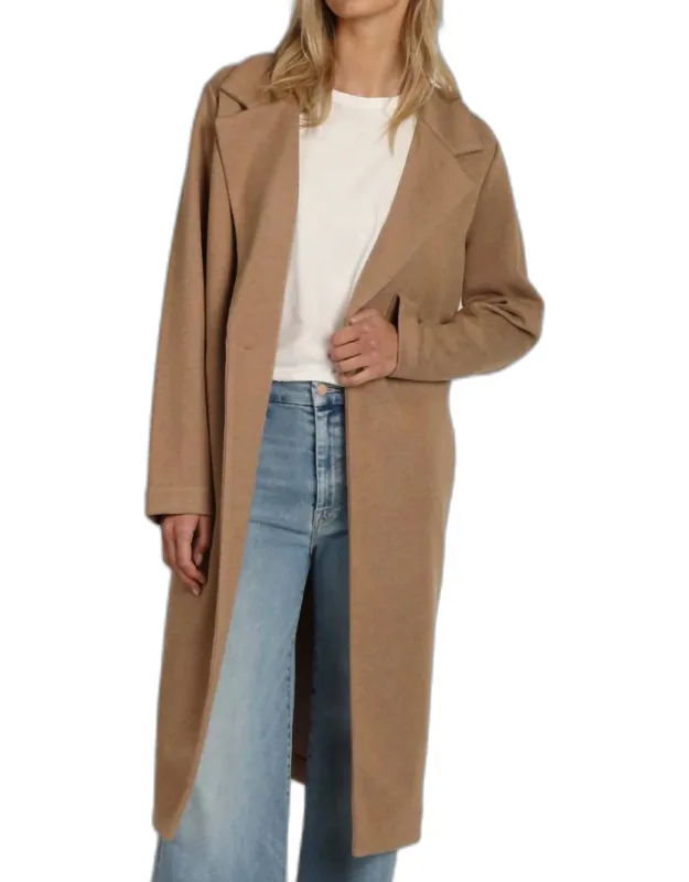 Rowan Coat With Pockets