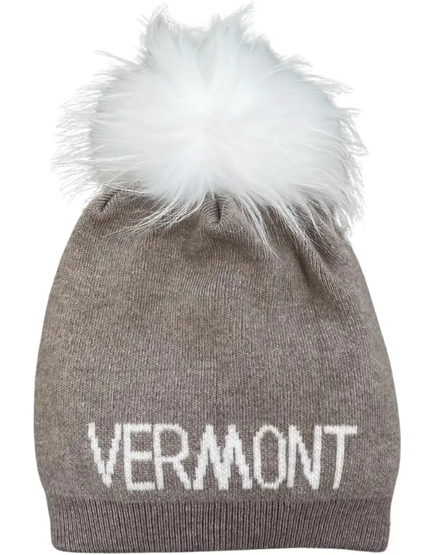 Vermont Pom Top Beanie