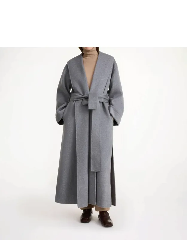 Trullem Belted Wool Coat