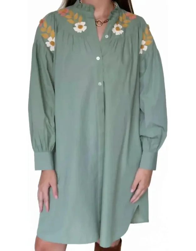 Long Sleeve Mini Dress