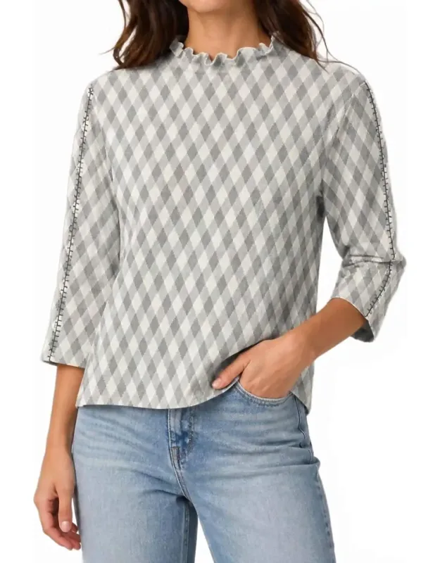 Whipstitch Sleeve Sweater