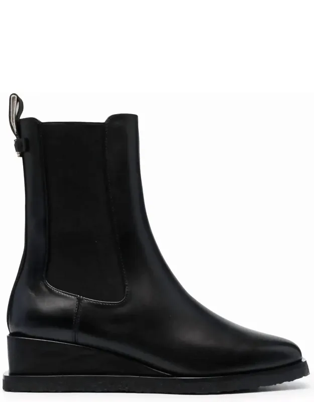Wedge Sole Chelsea Boots