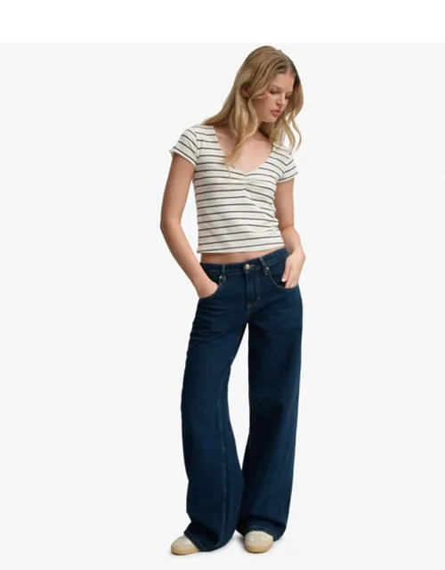 Mid Rise Baggy Jeans