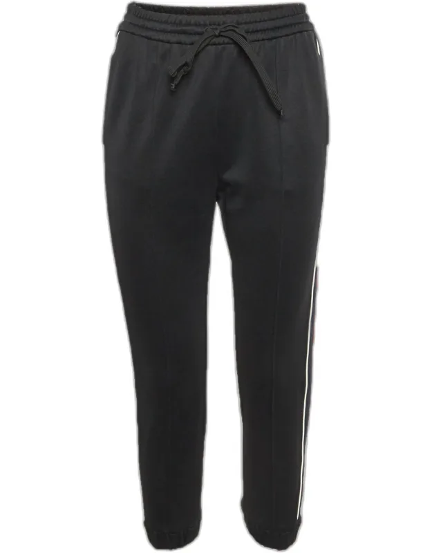 Side Stripe Jersey Drawstring Track Pants