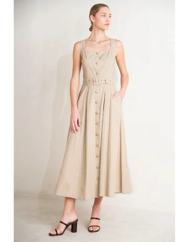 Woven Midi Dress