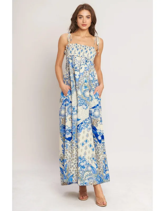 Coastal Dream Woven Maxi Dress