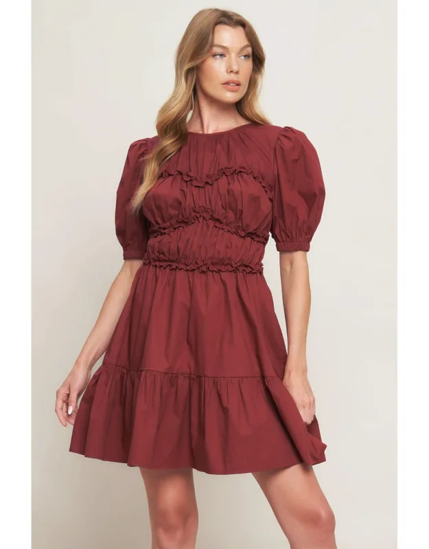 Classic Woven Mini Dress