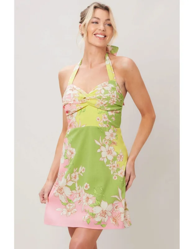 Blossom Woven Mini Dress