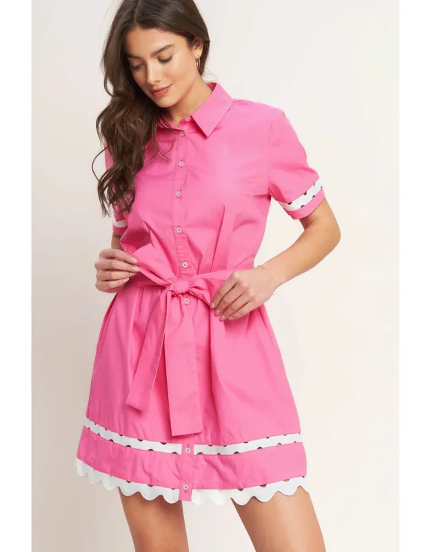 Woven Mini Dress