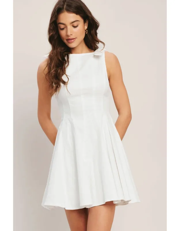 Woven Mini Dress
