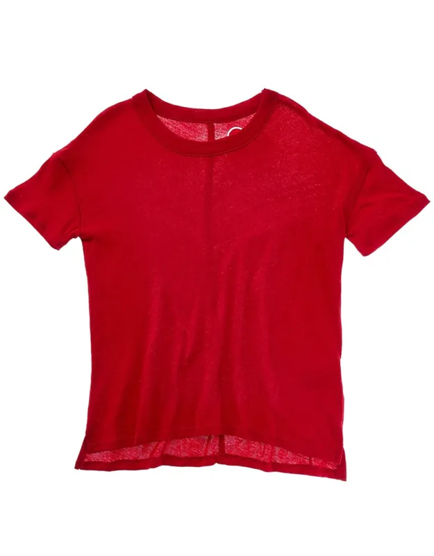 Gauzy Boxy Hi Lo T-shirt