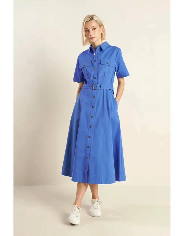 Soul On Fire Woven Midi Dress