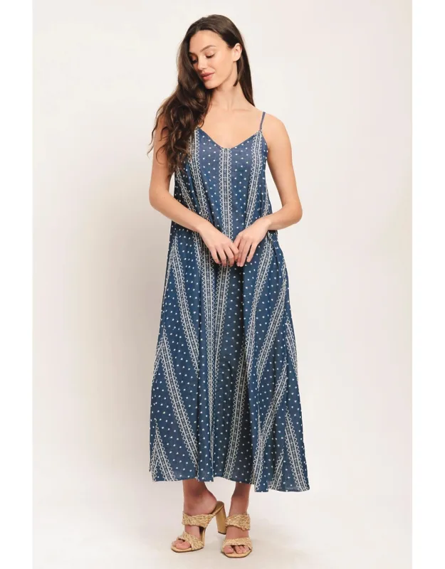 Handloom Woven Midi Dress
