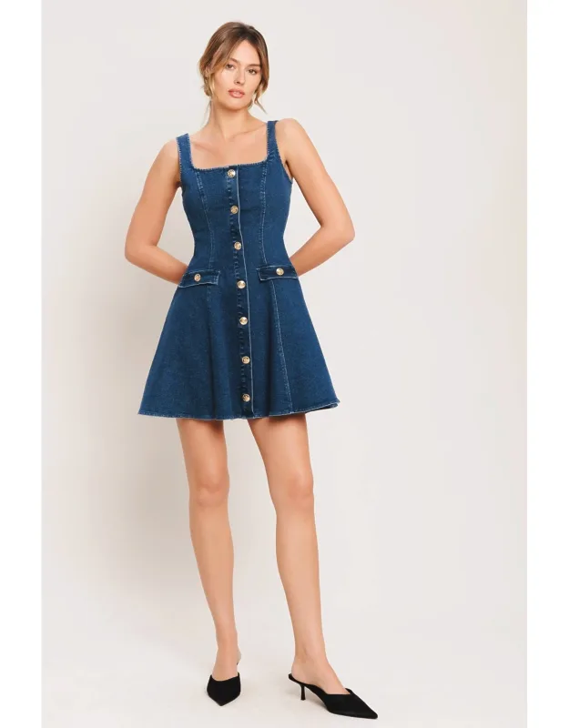 Urban Polish Denim Mini Dress