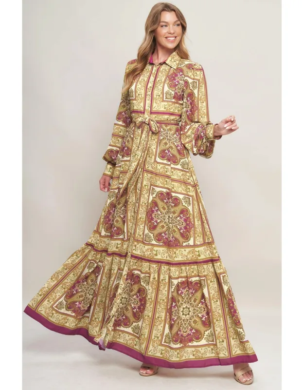 Boho Energy Woven Maxi Dress