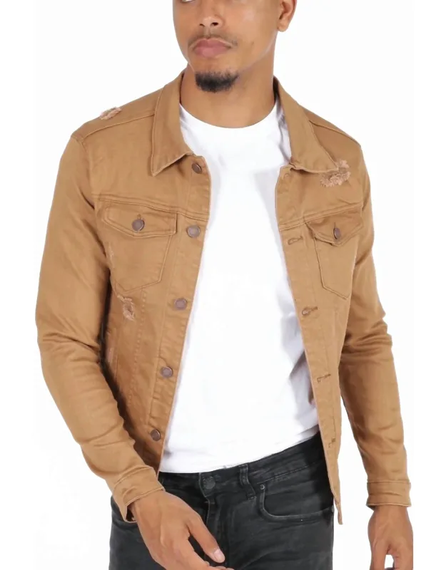 Jean Button-up Jacket