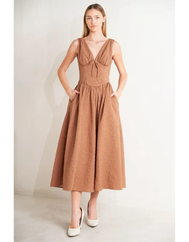 Woven Midi Dress