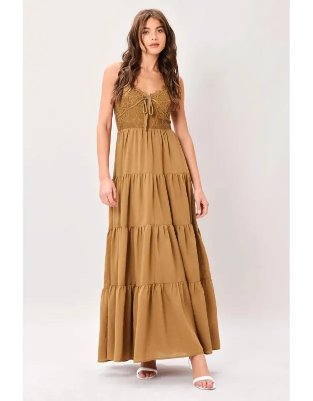 Nomad Bloom Woven Maxi Dress