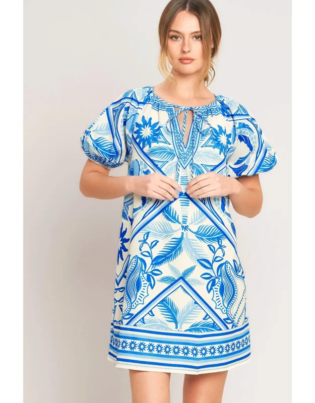 Woven Mini Dress