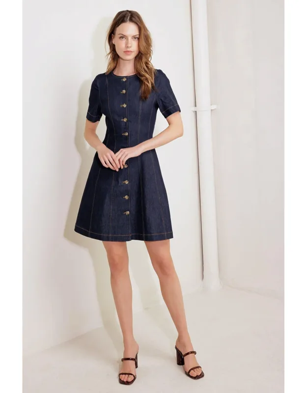 Tempo Denim Mini Dress