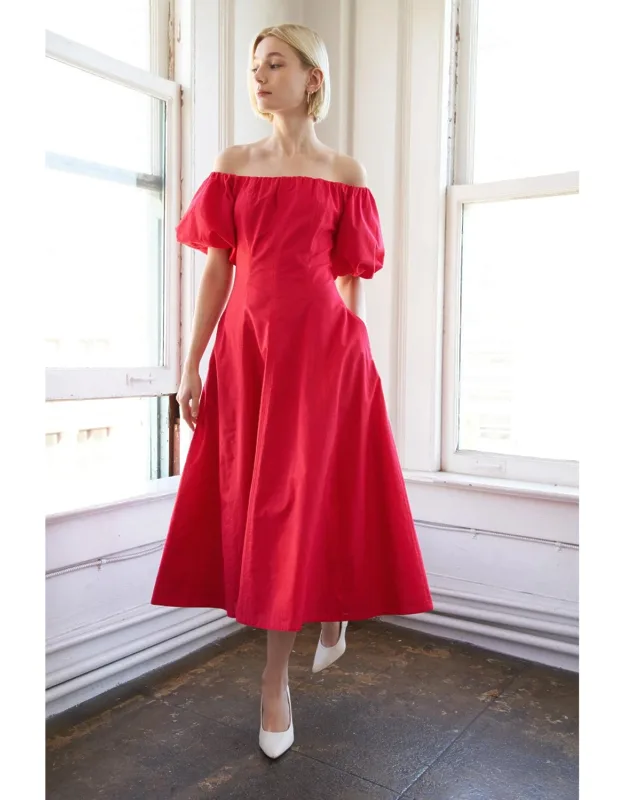 Protecting My Peace Woven Midi Dress