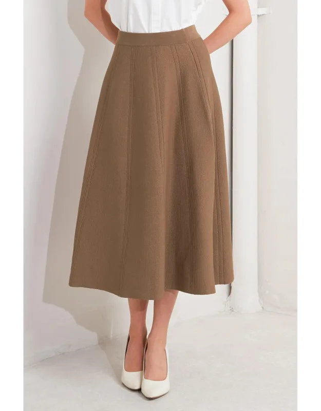 Knit Circle Skirt