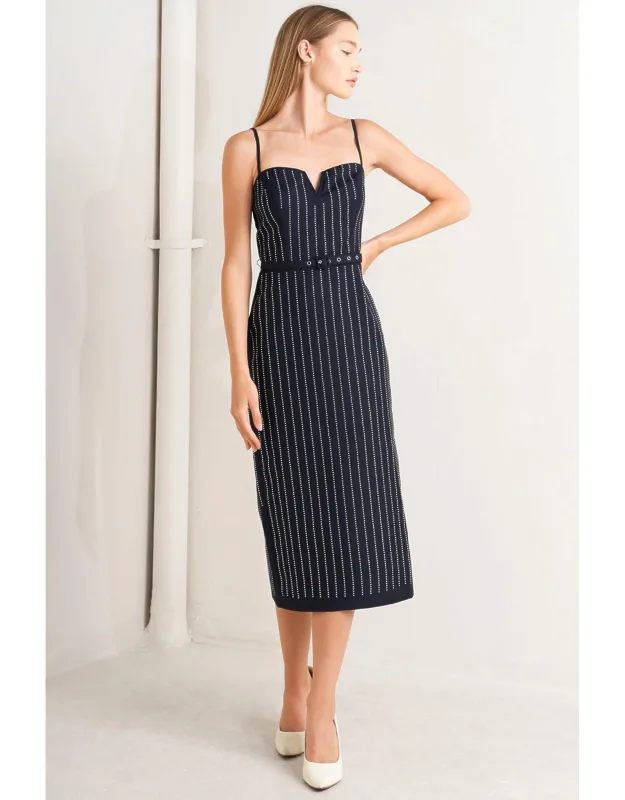 Woven Midi Dress