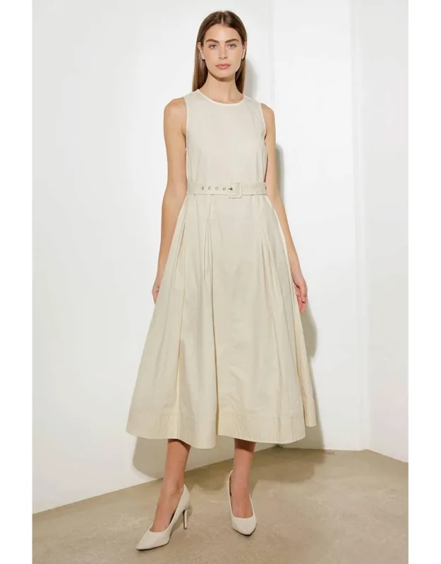 Woven Midi Dress