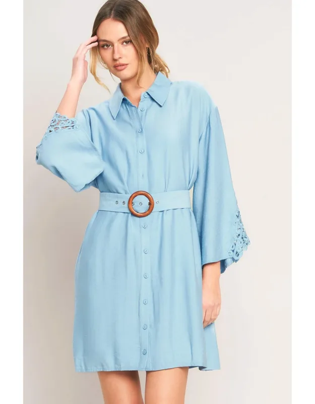 Woven Mini Dress