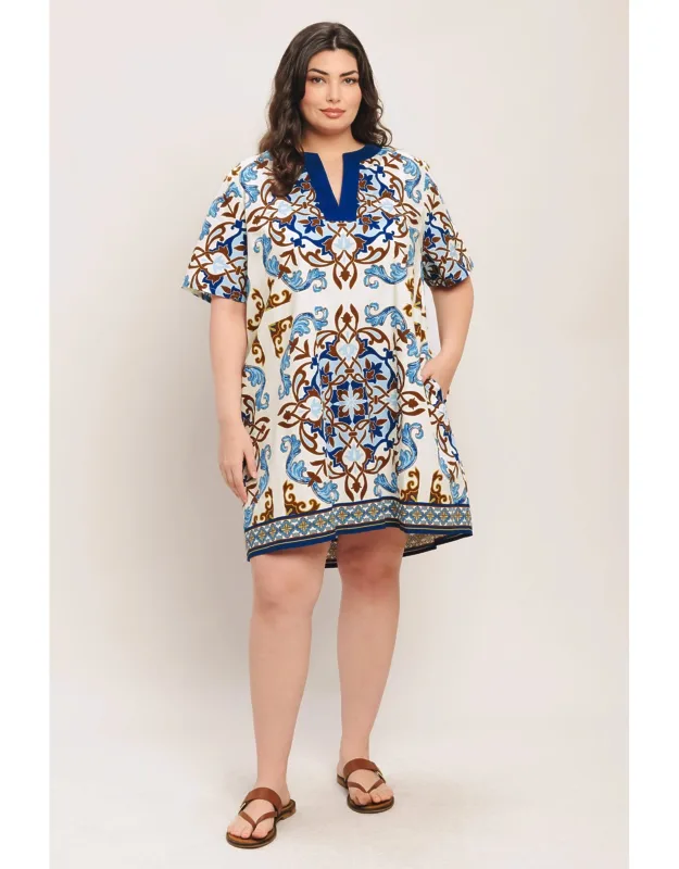 Woven Mini Dress