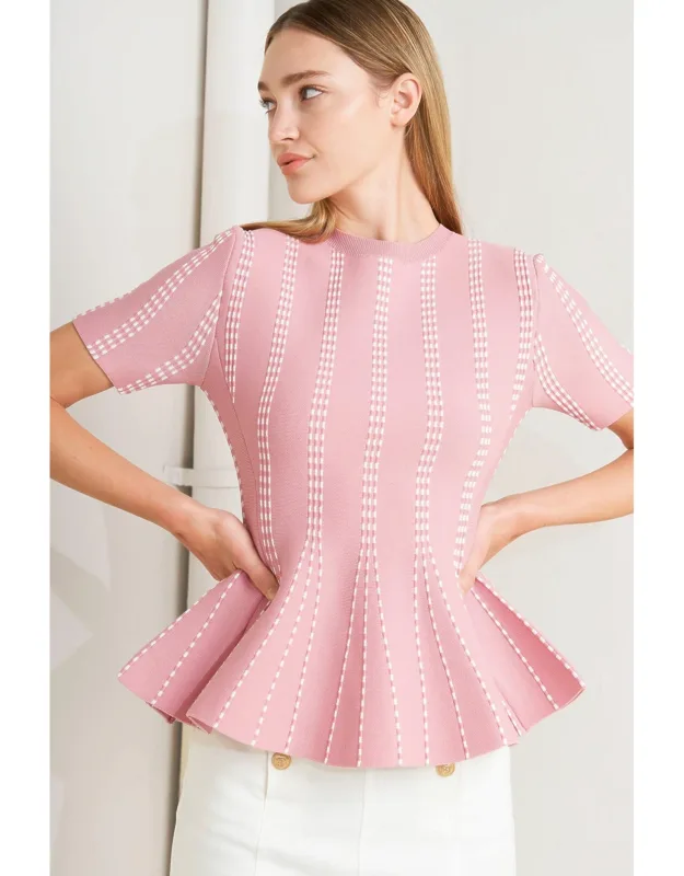 Evening Rustle Jacquard Sweater