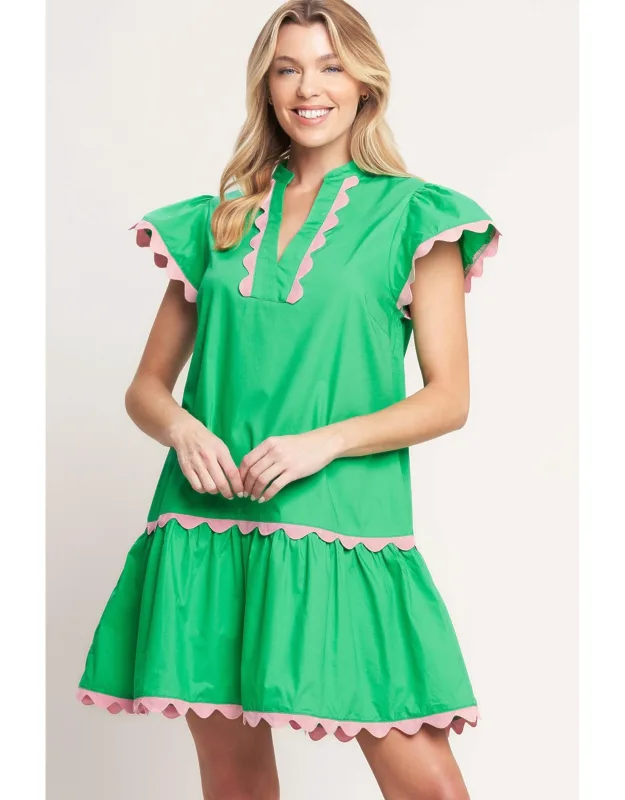 Woven Mini Dress