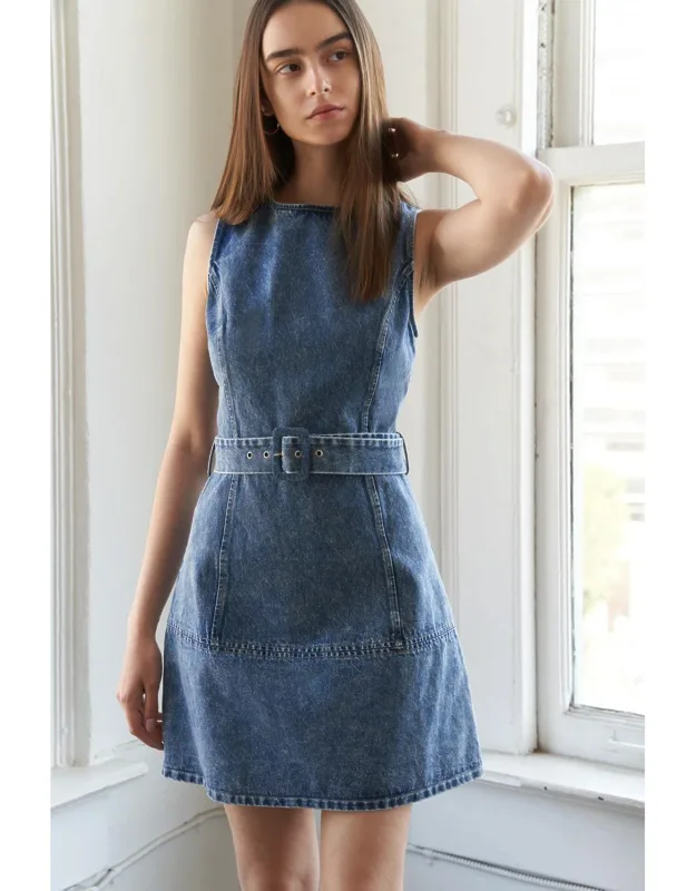 New Leaf Mini Dress