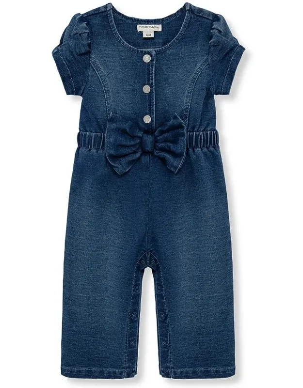Bow Front Jumpsuit