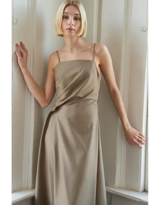 Woven Midi Dress