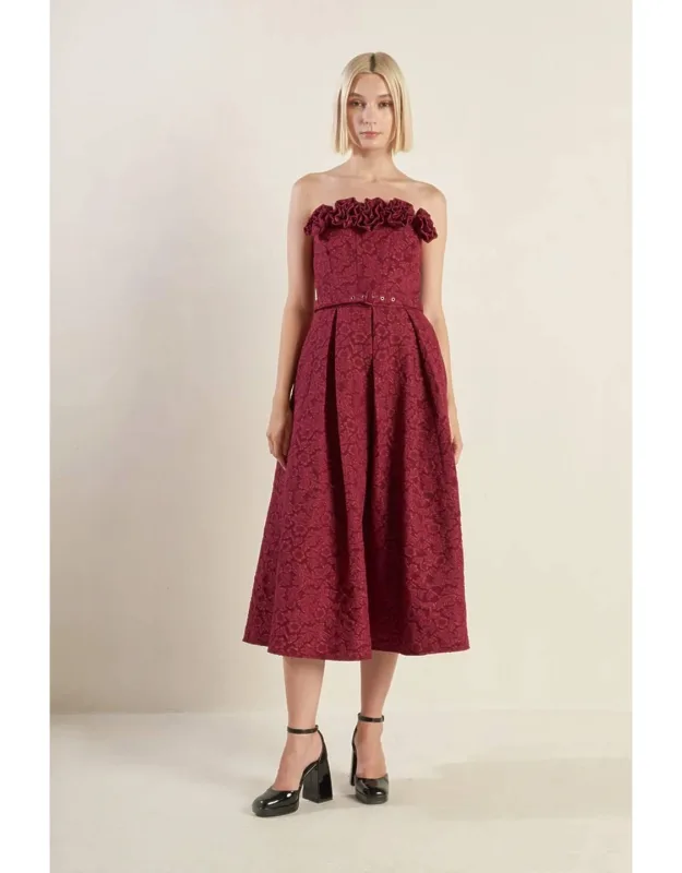 Woven Midi Dress