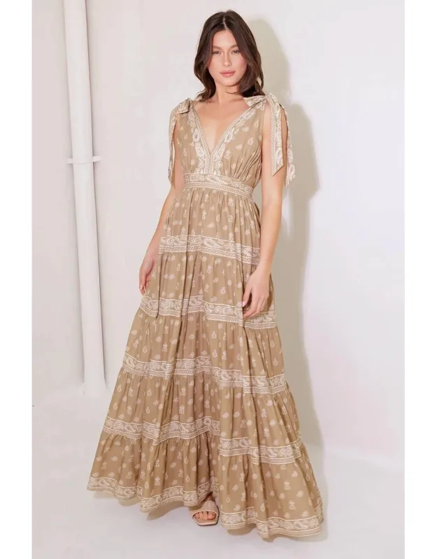 Cuddly Attitude Woven Maxi Dress