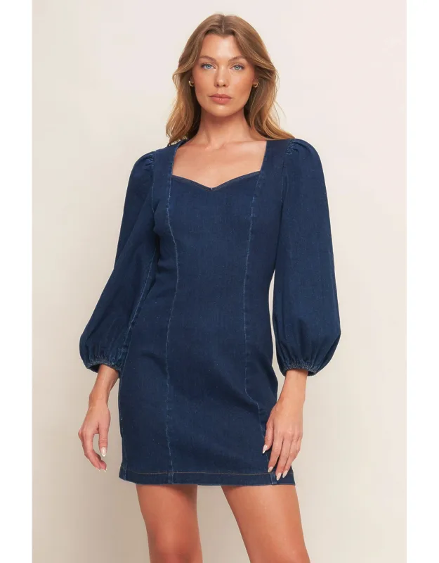 Timeless Denim Mini Dress
