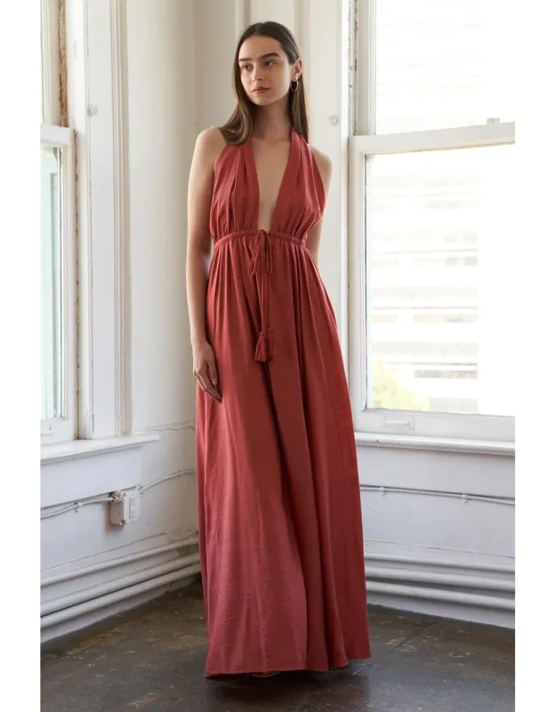 Woven Maxi Dress