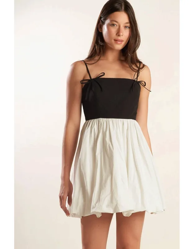 Patio Sensets Woven Combination Mini Dress