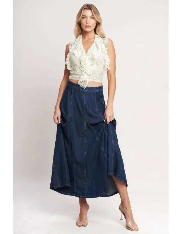 Woven Circle Skirt