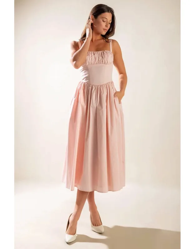 Woven Midi Dress