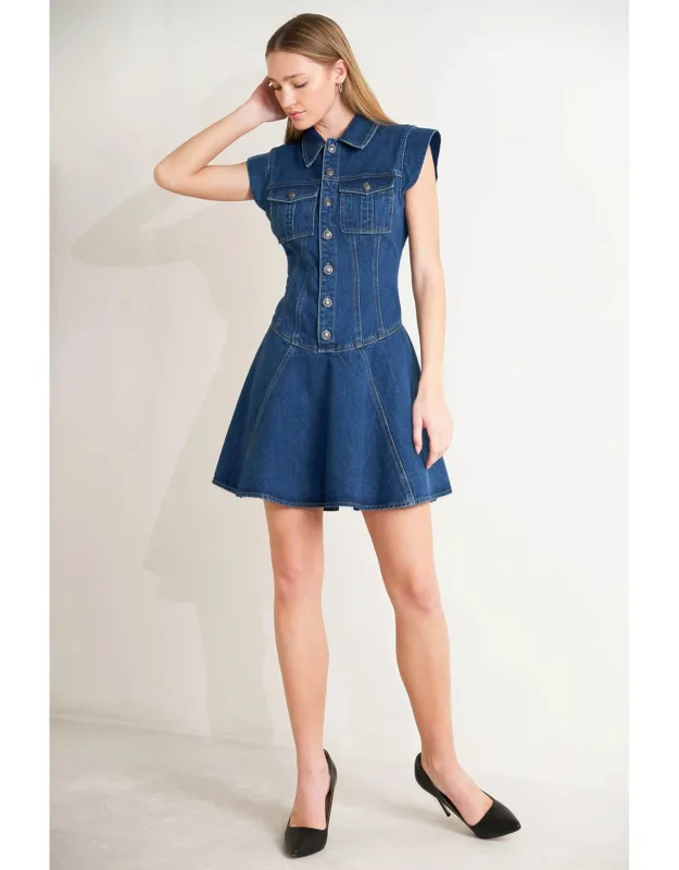 Denim Mini Dress