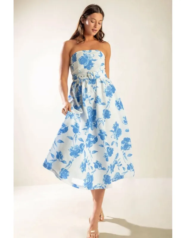 Woven Midi Dress