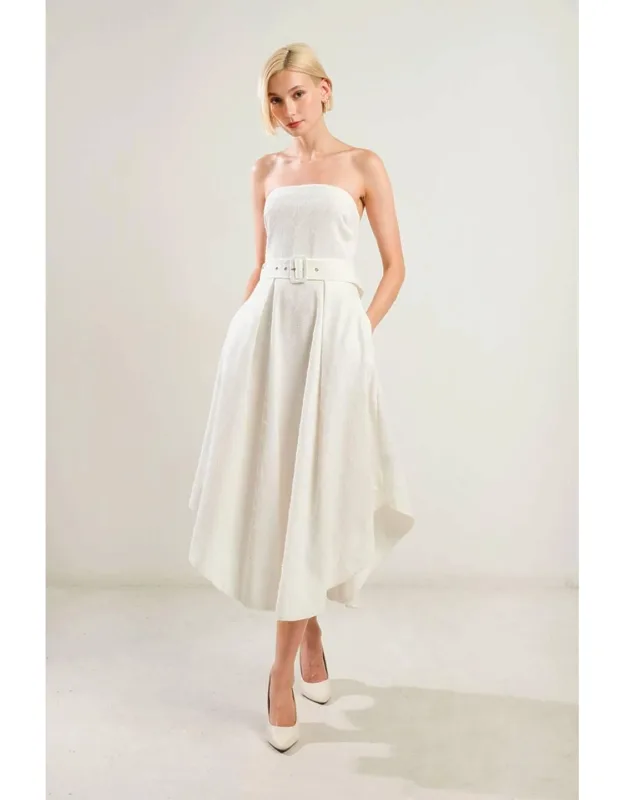 Woven Midi Dress