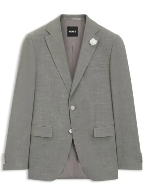 Mélange Stretch Blazer
