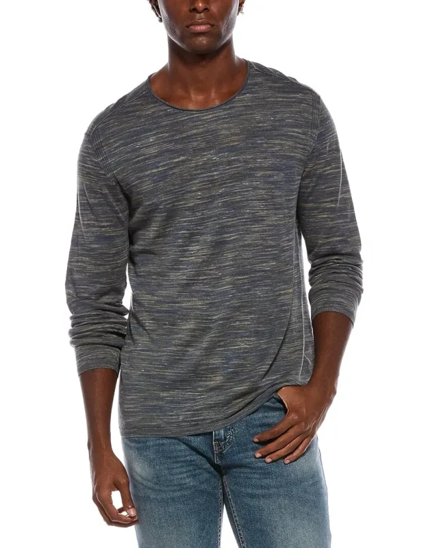 Omar Space Dye Linen-blend Shirt