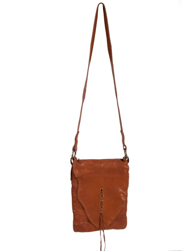 Whipstitch Leather Handbag